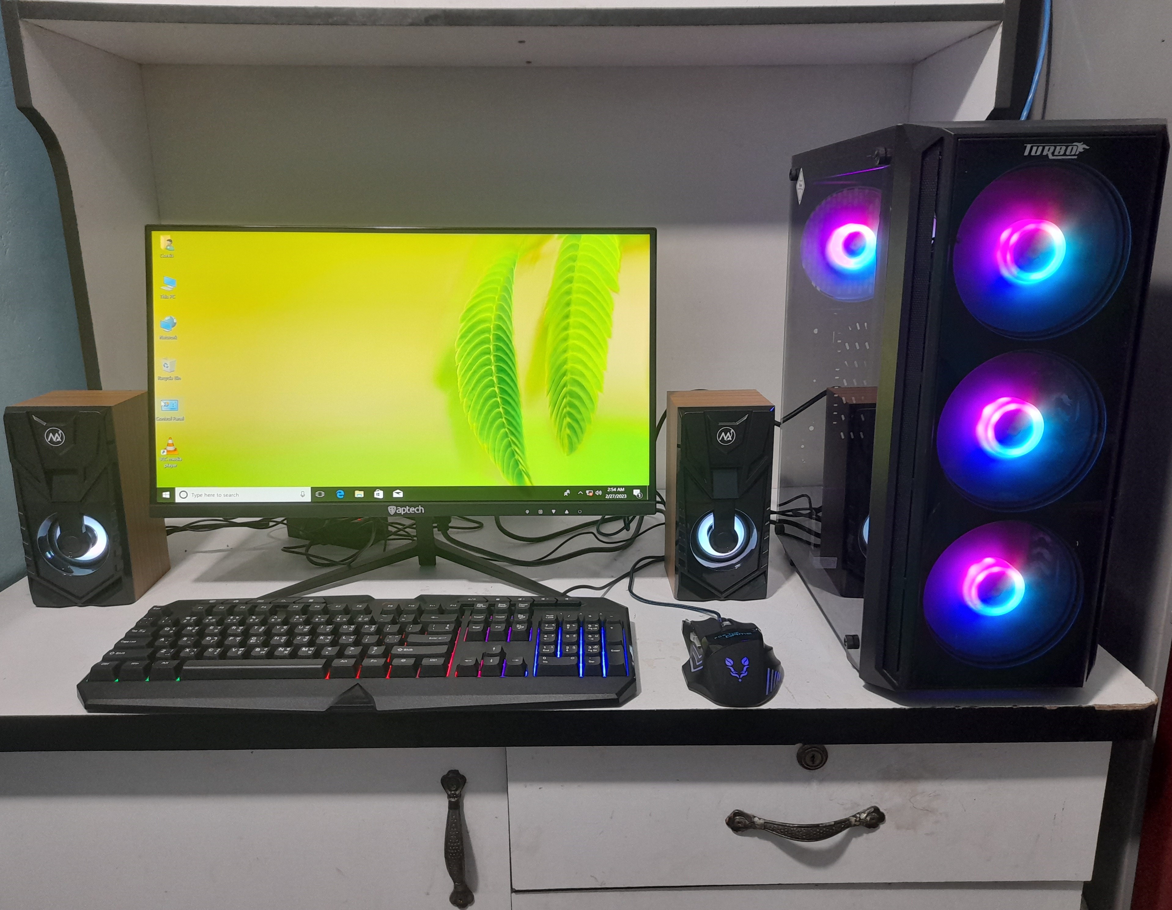 🔥 Core i7 6th Gen + 16GB RAM + 8GB Graphics Card + RGB Gaming Casing এর হেভি সুপার গেমিং কম্পিউটার