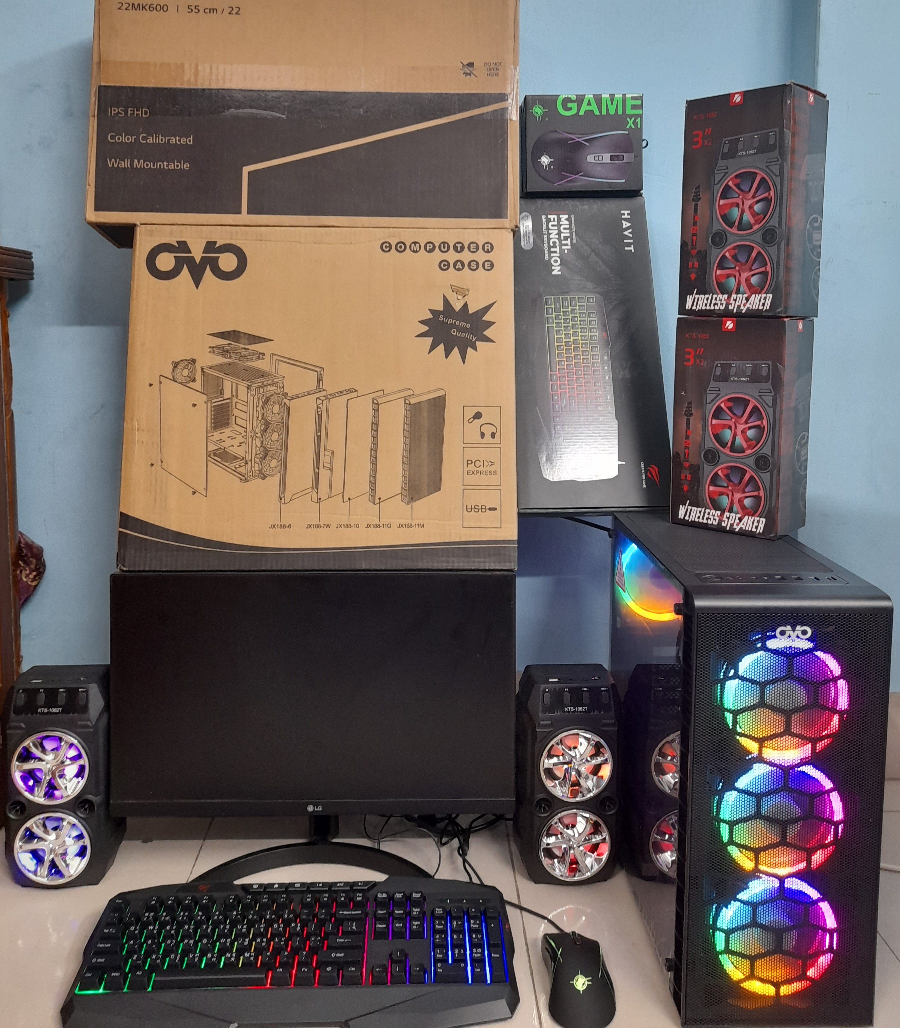 🔥 Core i7 6th Gen + 16GB RAM + 8GB Graphics Card + RGB Gaming Casing এর হেভি সুপার গেমিং কম্পিউটার