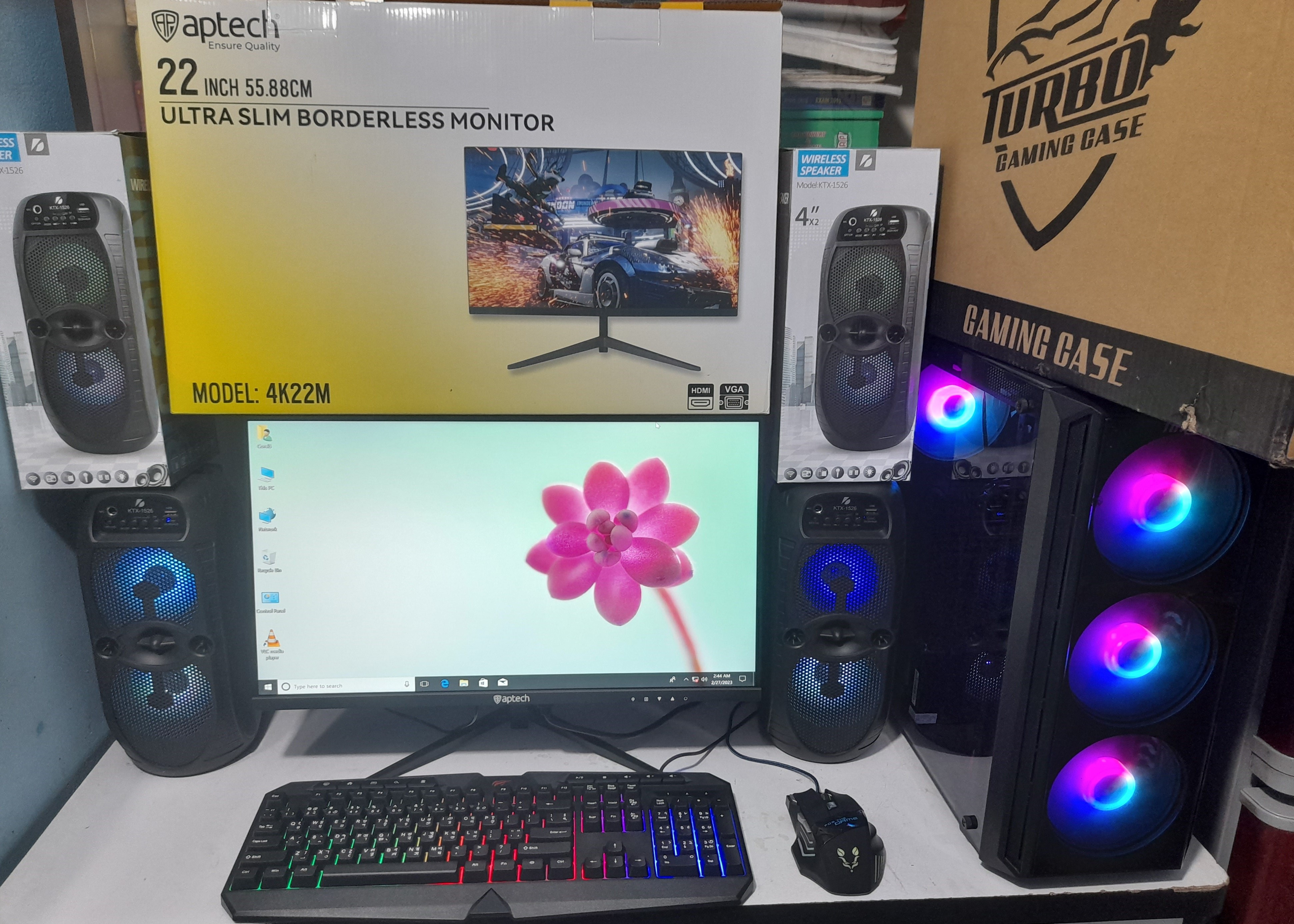 🔥 Core i7 6th Gen + 16GB RAM + 8GB Graphics Card + RGB Gaming Casing এর হেভি সুপার গেমিং কম্পিউটার