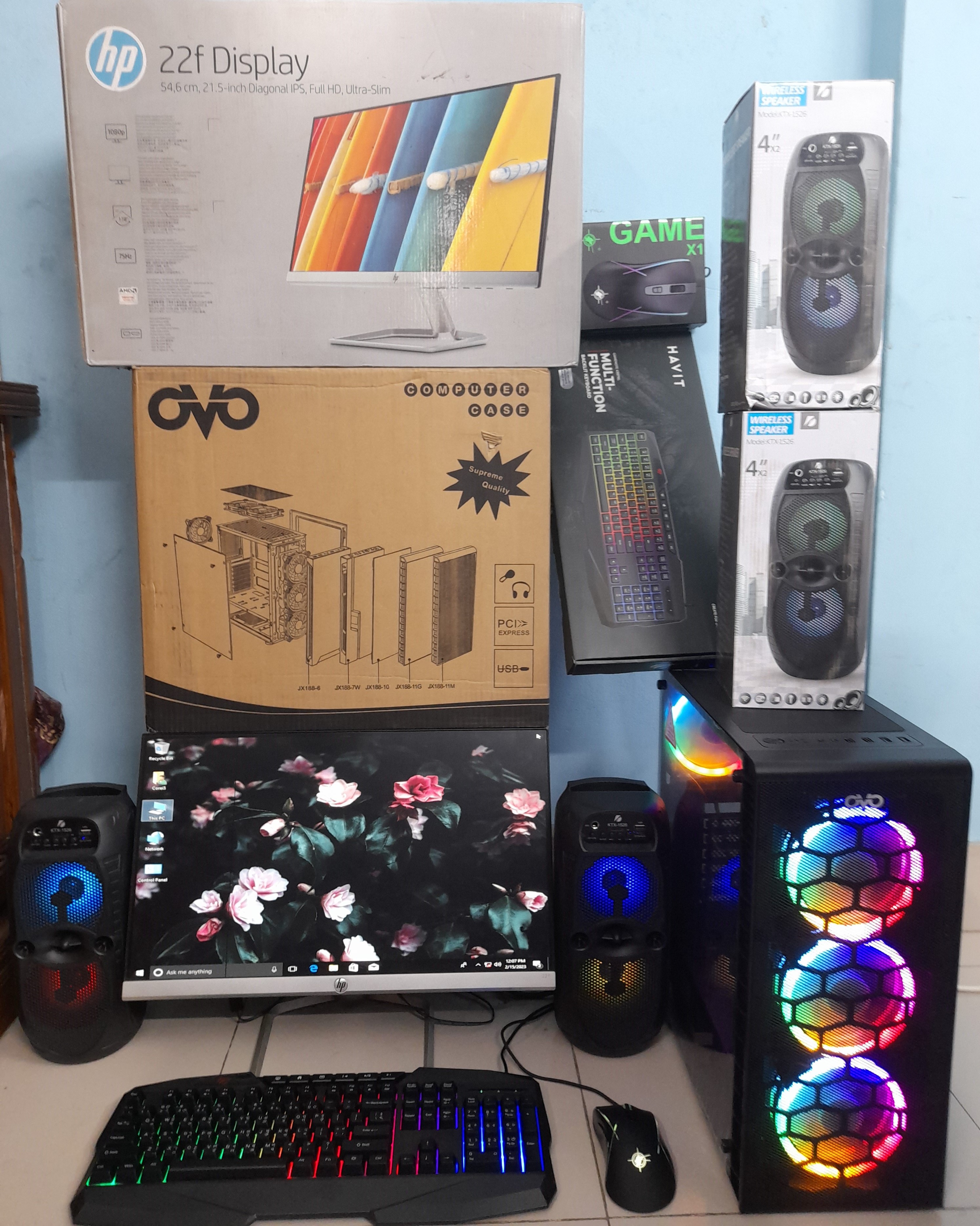 🔥 Core i7 6th Gen + 16GB RAM + 8GB Graphics Card + RGB Gaming Casing এর হেভি সুপার গেমিং কম্পিউটার