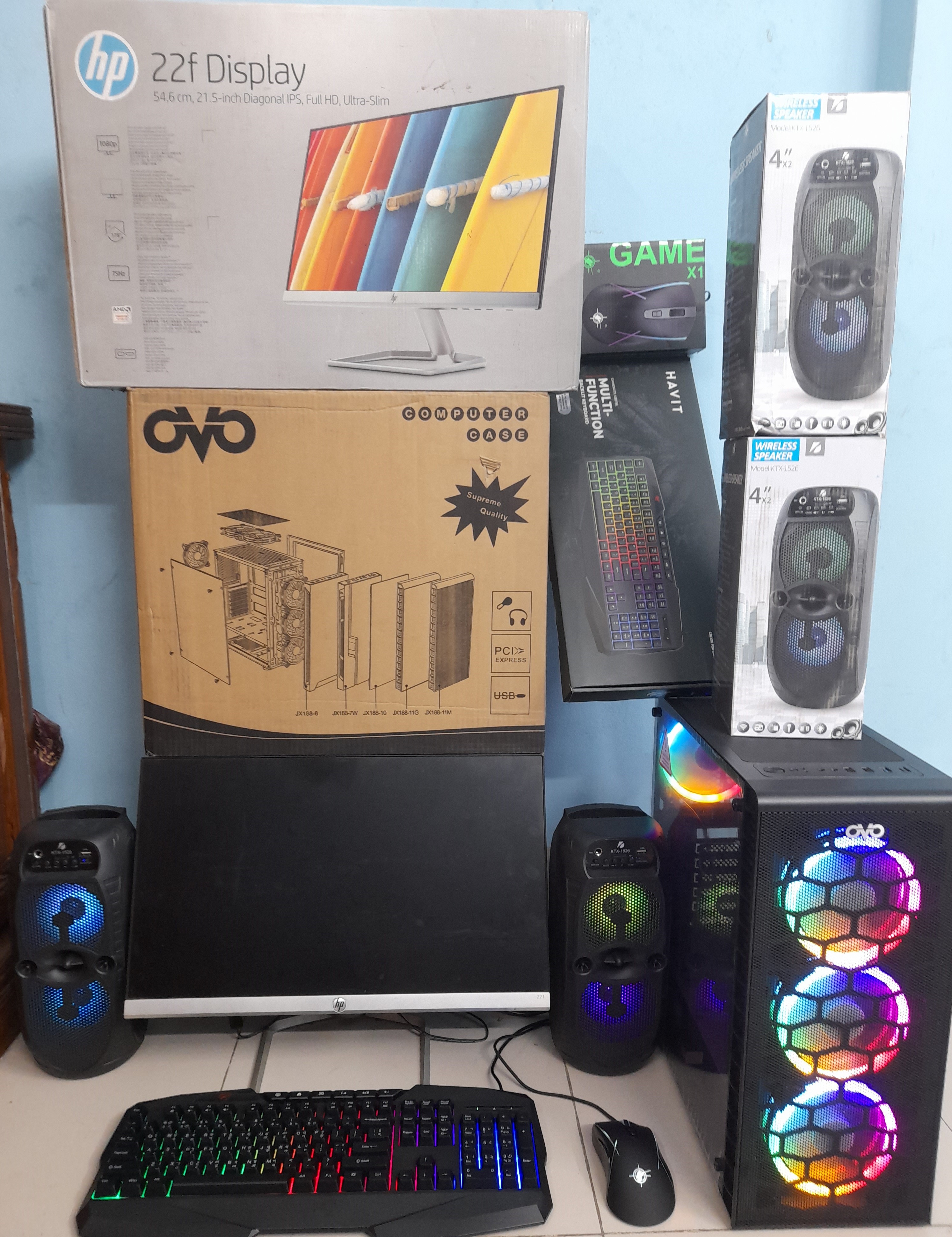 🔥 Core i7 6th Gen + 16GB RAM + 8GB Graphics Card + RGB Gaming Casing এর হেভি সুপার গেমিং কম্পিউটার