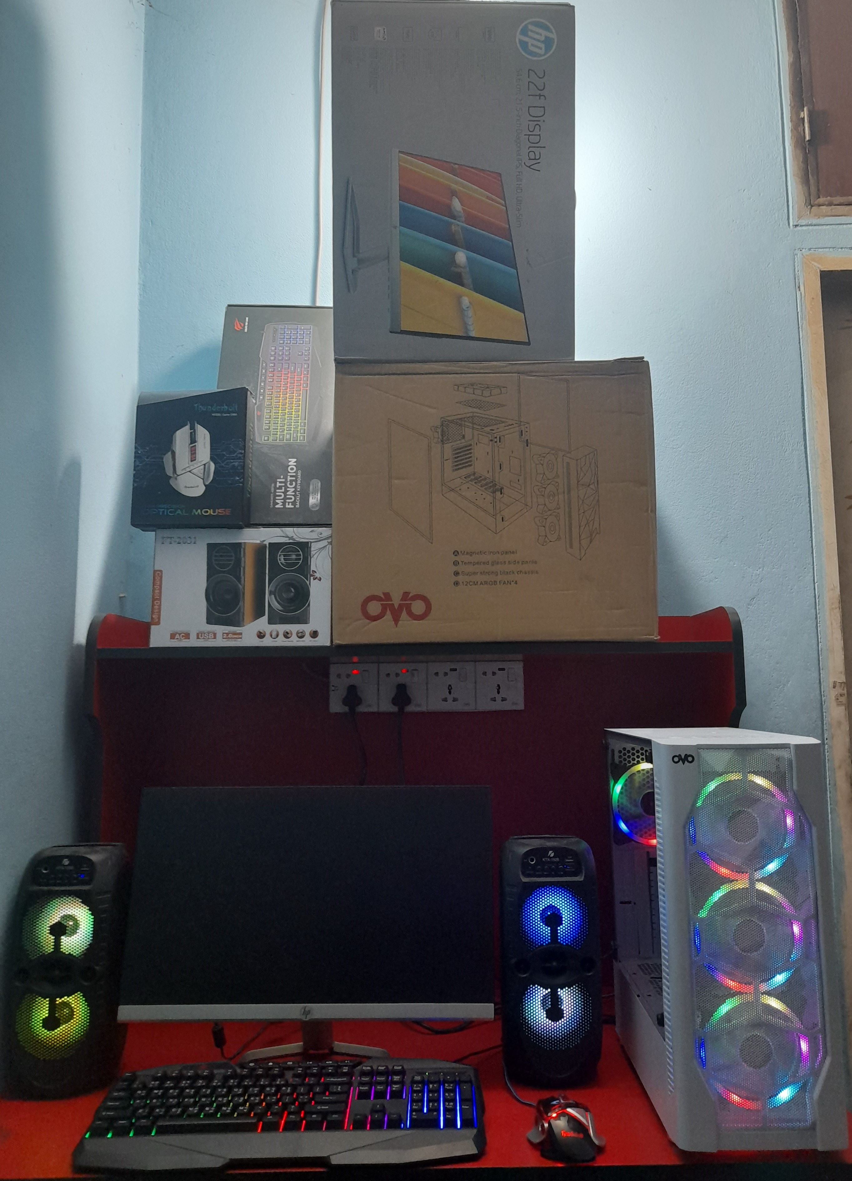 🔥 Core i7 6th Gen + 16GB RAM + 8GB Graphics Card + RGB Gaming Casing এর হেভি সুপার গেমিং কম্পিউটার