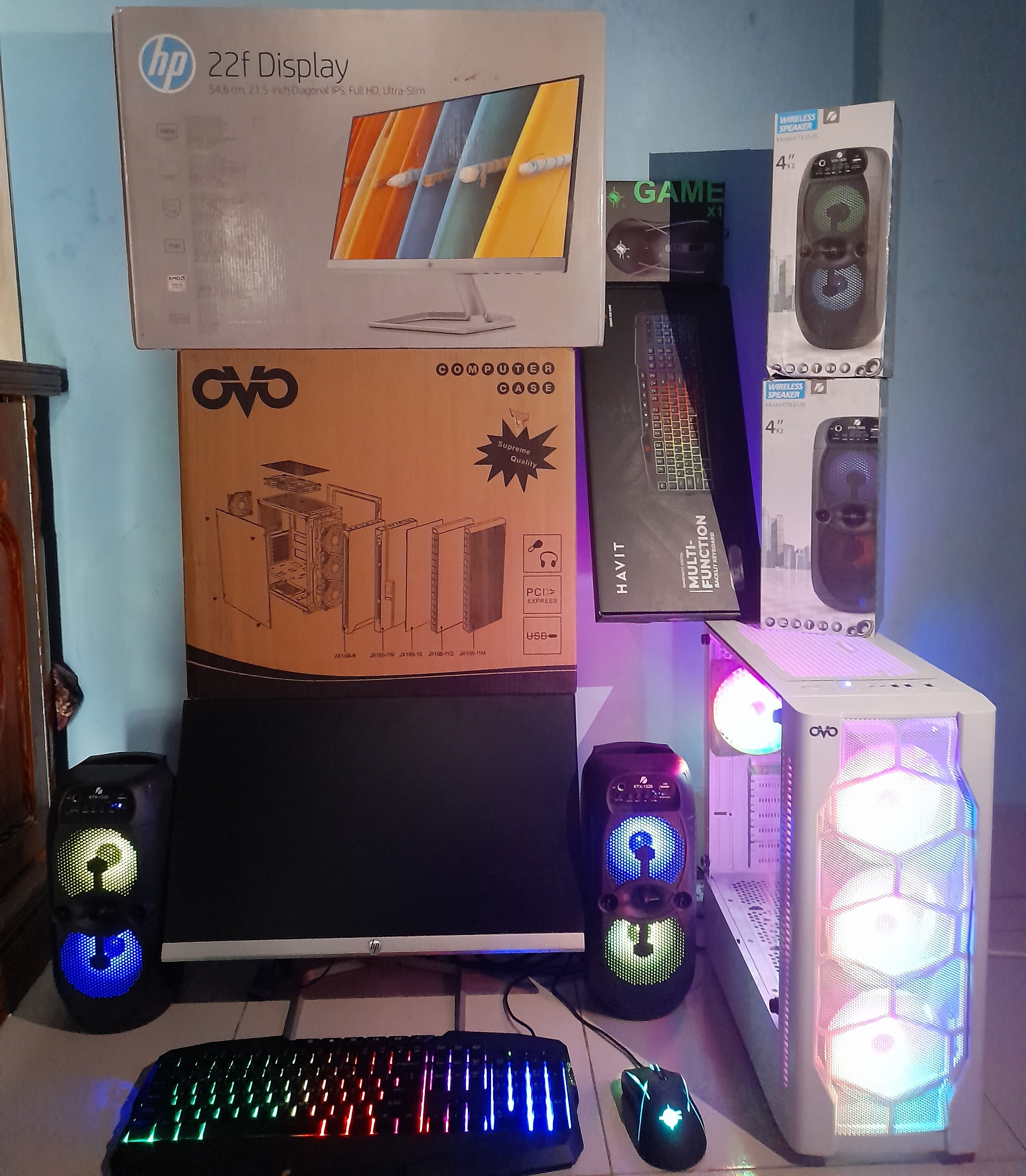 🔥 Core i7 6th Gen + 16GB RAM + 8GB Graphics Card + RGB Gaming Casing এর হেভি সুপার গেমিং কম্পিউটার