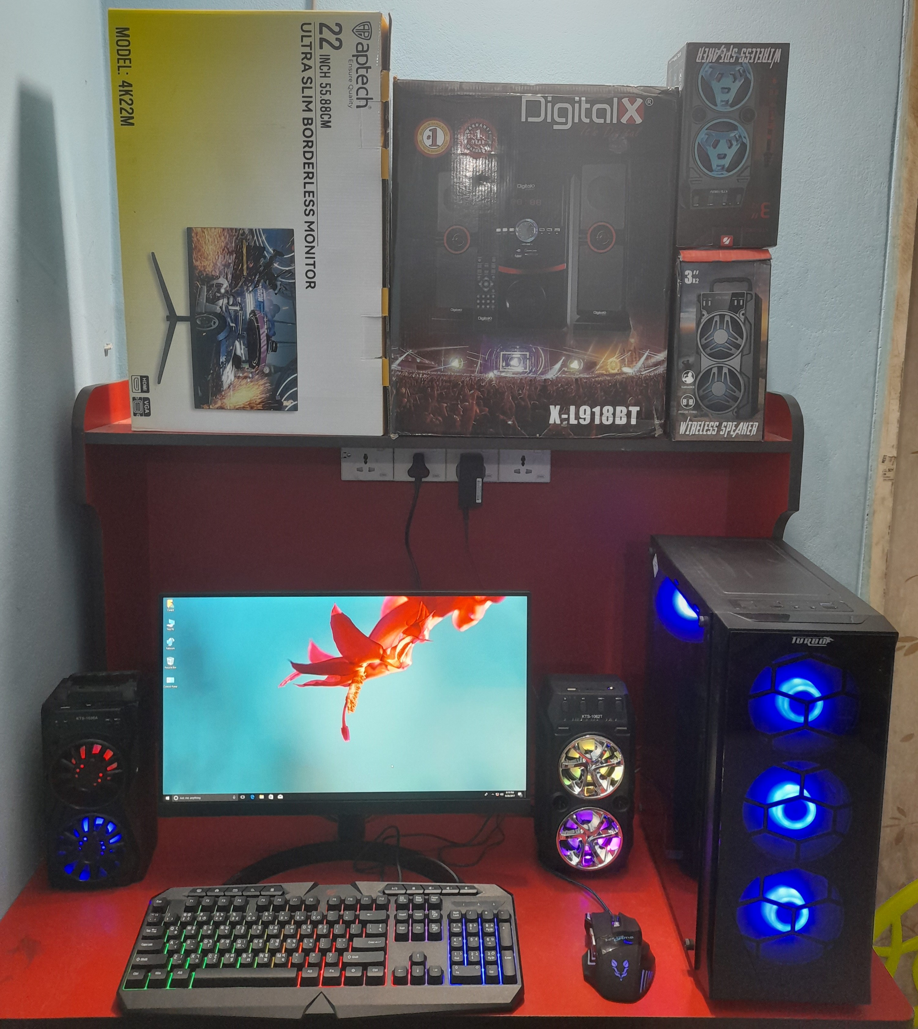 🔥 Core i7 6th Gen + 16GB RAM + 8GB Graphics Card + RGB Gaming Casing এর হেভি সুপার গেমিং কম্পিউটার