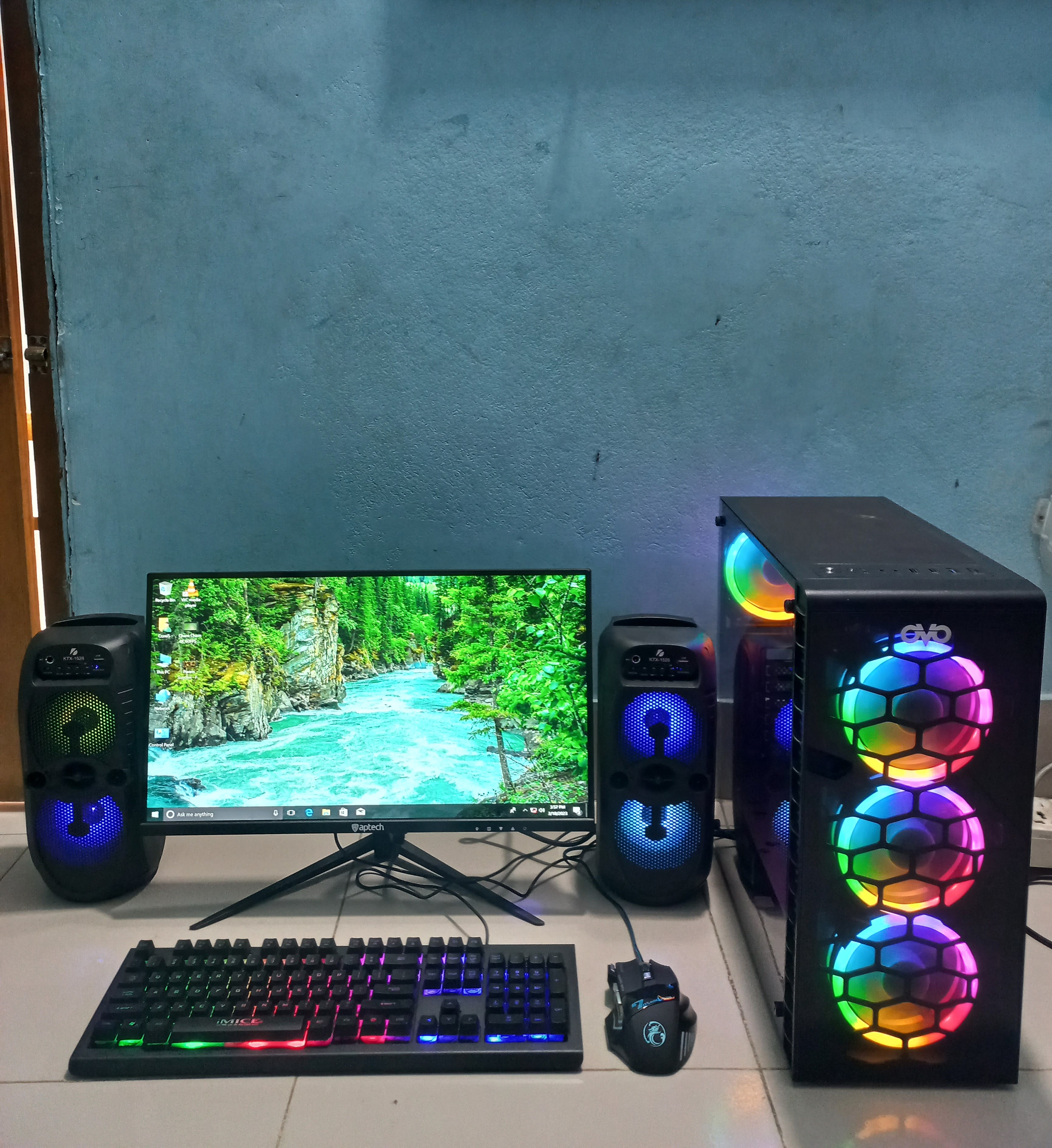 🔥 Core i7 6th Gen + 16GB RAM + 8GB Graphics Card + RGB Gaming Casing এর হেভি সুপার গেমিং কম্পিউটার
