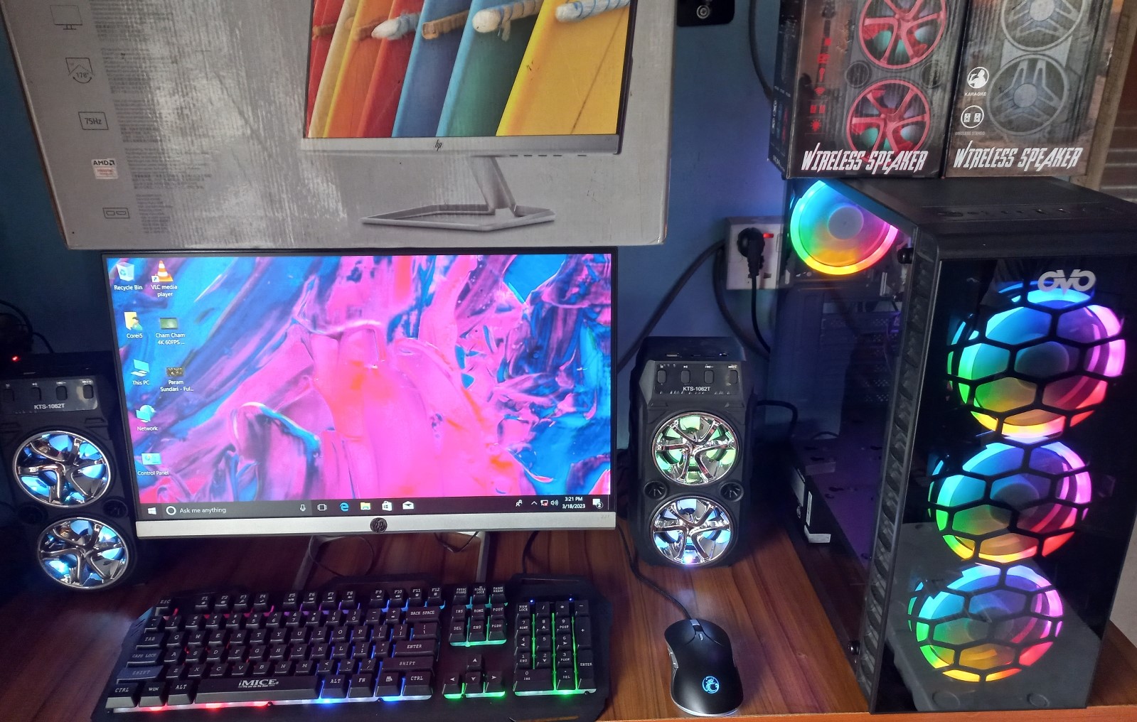 🔥 Core i7 6th Gen + 16GB RAM + 8GB Graphics Card + RGB Gaming Casing এর হেভি সুপার গেমিং কম্পিউটার