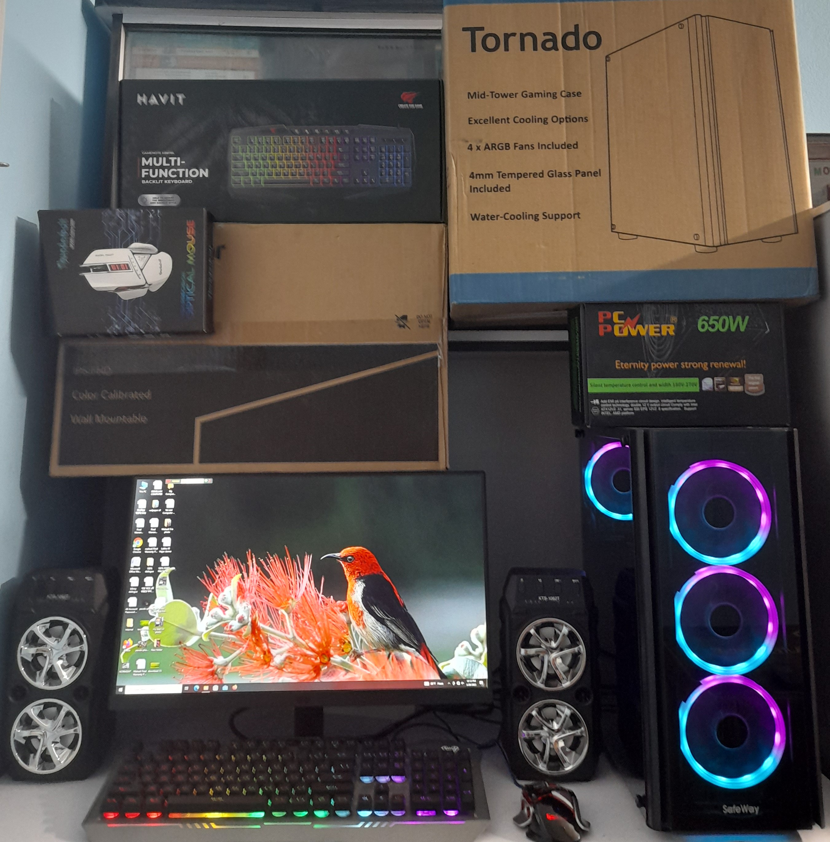🔥 Core i7 6th Gen + 16GB RAM + 8GB Graphics Card + RGB Gaming Casing এর হেভি সুপার গেমিং কম্পিউটার