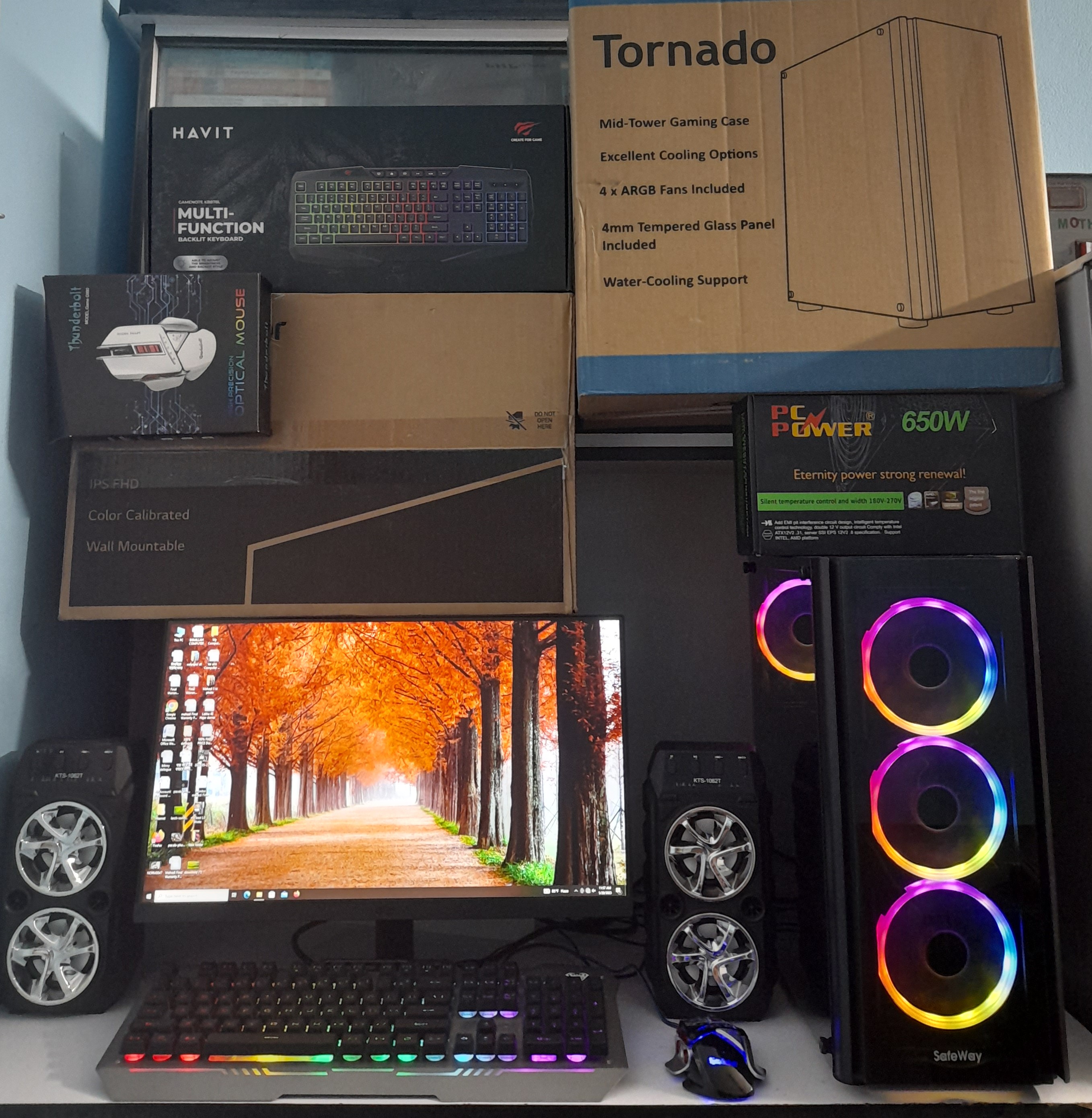🔥 Core i7 6th Gen + 16GB RAM + 8GB Graphics Card + RGB Gaming Casing এর হেভি সুপার গেমিং কম্পিউটার
