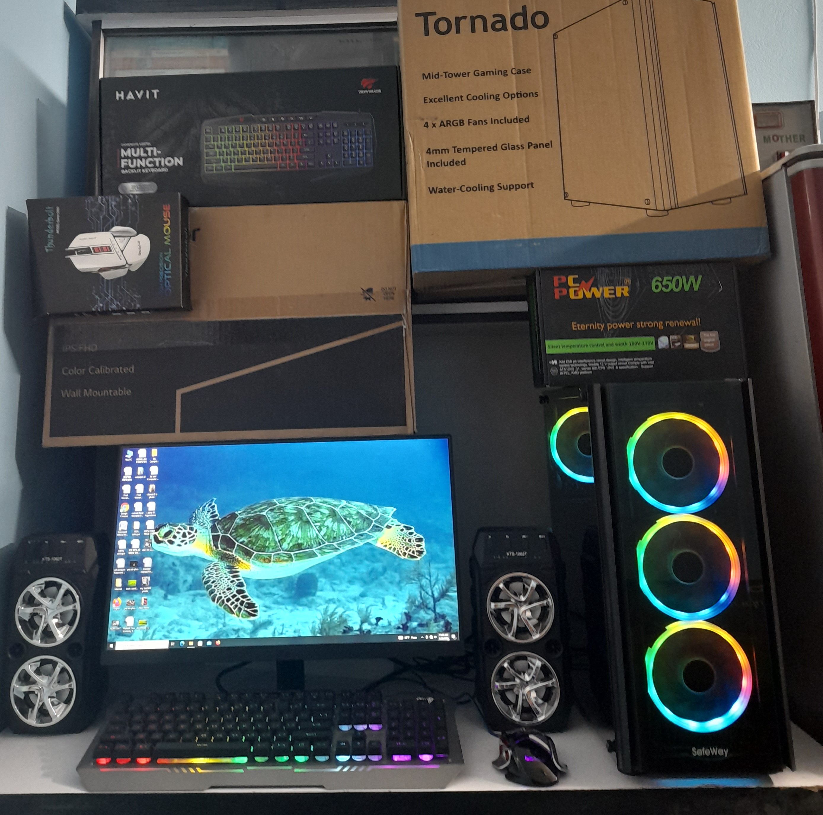 🔥 Core i7 6th Gen + 16GB RAM + 8GB Graphics Card + RGB Gaming Casing এর হেভি সুপার গেমিং কম্পিউটার